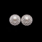 Ornament Diamond Stud Earrings